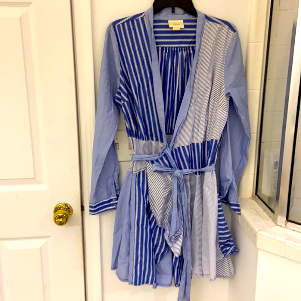 Anthropology wrap dress